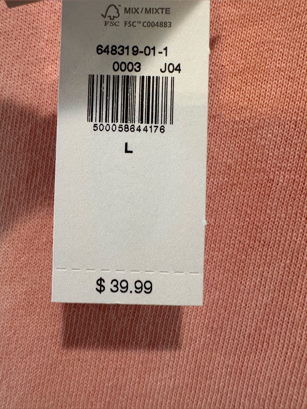 NWT Women’s Old Navy Tie-Dye long sweatshirt, size: Large - Picture 3 of 4